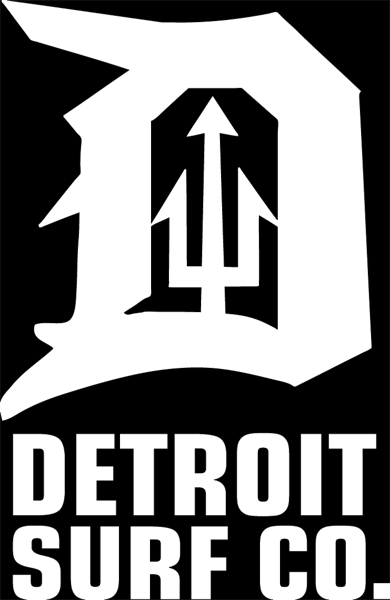 Die Cut Tri-D logo – Detroit Surf Co.