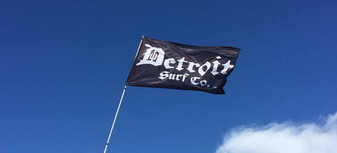 Detroit Surf Co. 3'X5' Flag