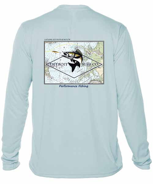Detroit Surf Co. Performance Fishing Shirt LS