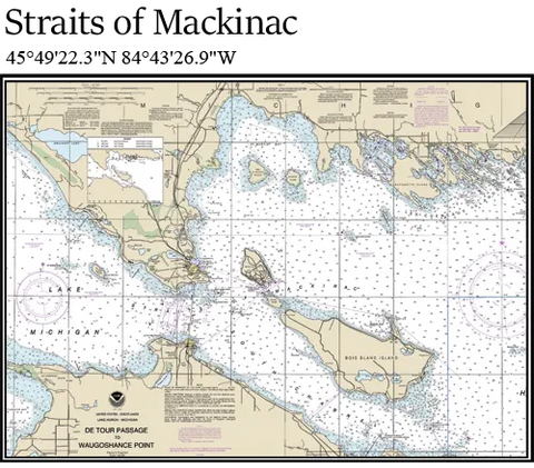 Straits of Mackinac Performance Shirt LS