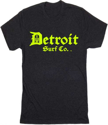 Detroit Surf Co. Hi-Vis logo T-Shirt - Detroit Surf Co. - 1