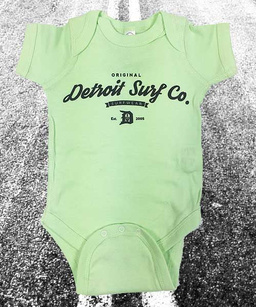 Baby One Piece Detroit Surf
