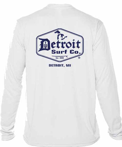 Vintage Surf Logo Performance Fishing Shirt