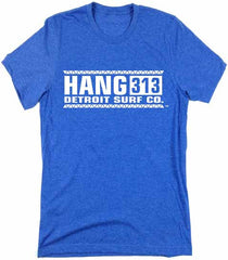Hang 313 logo T-Shirt - Detroit Surf Co. - 3