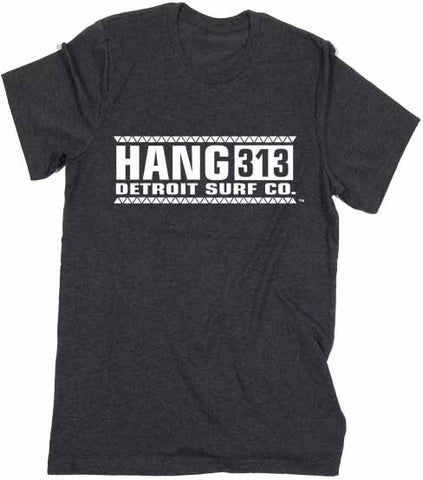 Hang 313 logo T-Shirt - Detroit Surf Co. - 1