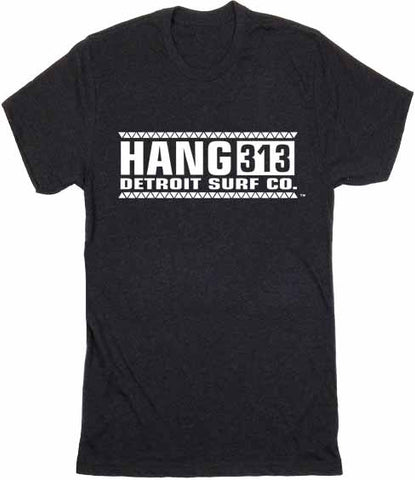 Hang 313 logo T-Shirt - Detroit Surf Co. - 1