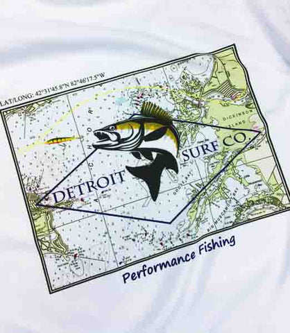 Detroit Surf Co. Performance Fishing Shirt LS