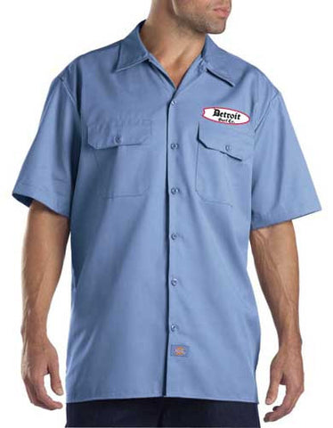 Embroidered Dickies Work Shirt - Detroit Surf Co. - 1