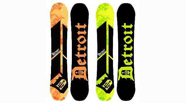 All Mountain Hybrid Rocker-Camber Snowboard
