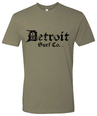 Detroit Surf Co. Classic Distressed logo T-Shirt