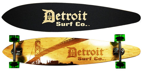 Corktown Pintail Longboard - Detroit Surf Co. - 1