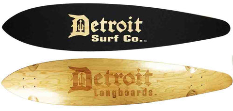 Detroit Longboards Pintail Longboard Deck (Deck Only)