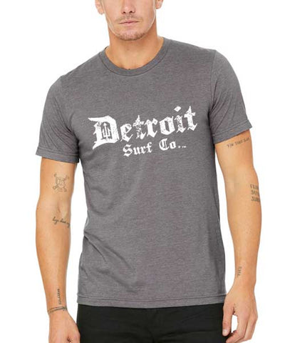 Detroit Surf Co. Classic Distressed logo T-Shirt