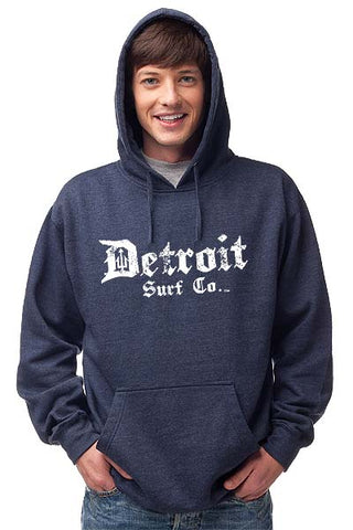 Classic distressed logo Premium Hooded Sweatshirt