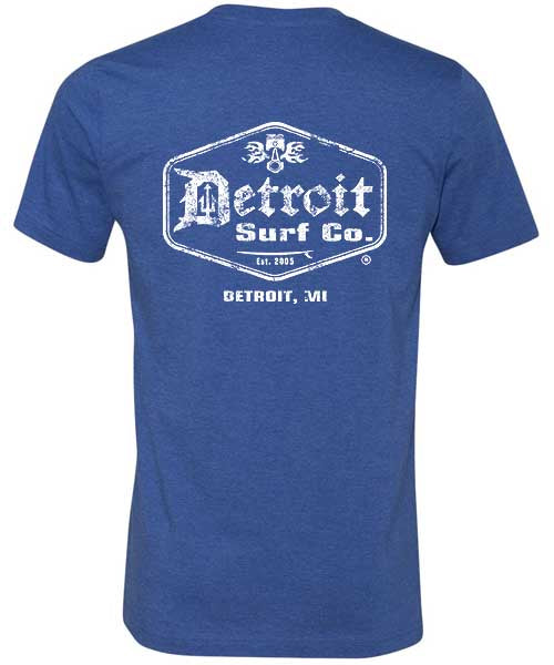 Detroit Surf Co. vintage surf logo T-Shirt