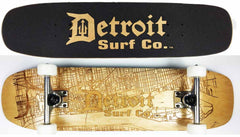 Detroit Street Map Skateboard V2