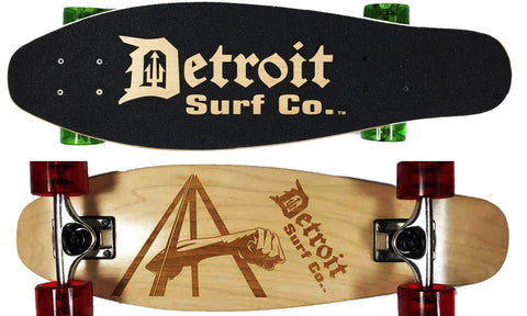 Joe Louis Fist Mini Cruiser - Detroit Surf Co. - 1