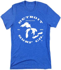Great Lakes logo T-Shirt - Detroit Surf Co. - 4