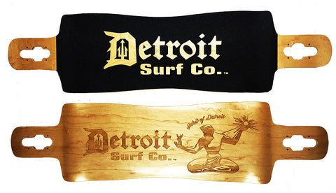 Spirit of Detroit Drop Through Longboard Deck (Deck Only) - Detroit Surf Co. - 1