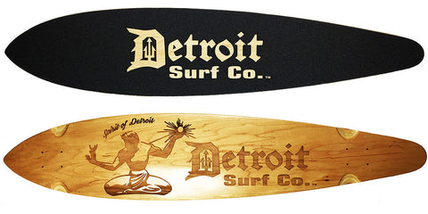 Spirit of Detroit Pintail Longboard Deck (Deck Only)