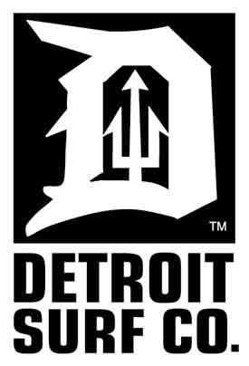Detroit Surf Co. Vinyl Sticker - Detroit Surf Co.
