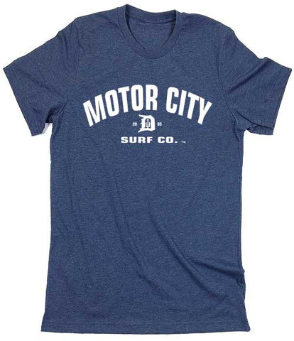 Motor City Surf Co. logo T-Shirt - Detroit Surf Co. - 1