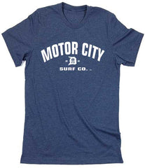 Motor City Surf Co. logo T-Shirt - Detroit Surf Co. - 3