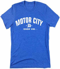 Motor City Surf Co. logo T-Shirt - Detroit Surf Co. - 4