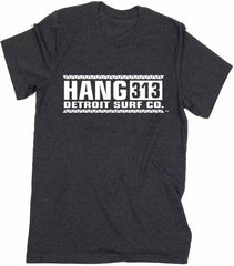 Hang 313 logo T-Shirt - Detroit Surf Co. - 4