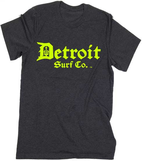 Detroit Surf Co. Hi-Vis logo T-Shirt - Detroit Surf Co. - 2
